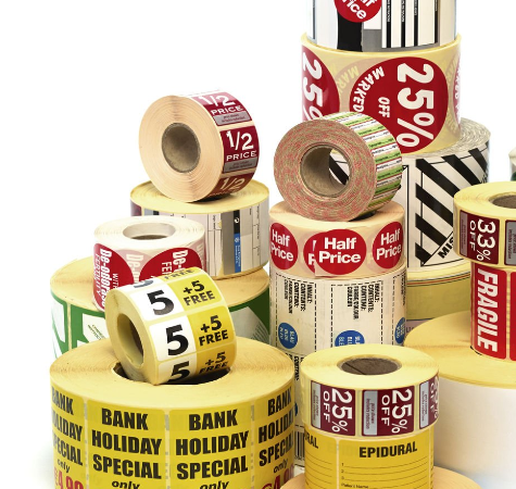 Etiquettes adhésives en rouleaux au meilleur prix Nice