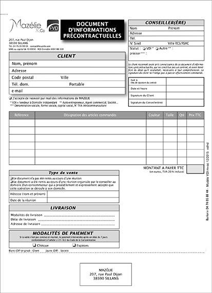 Imprimerie référencée par la Fédération de la Vente Directe (FVD) en France