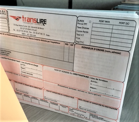 Carnet de lettre de voiture personnalisé sur Lyon et la région